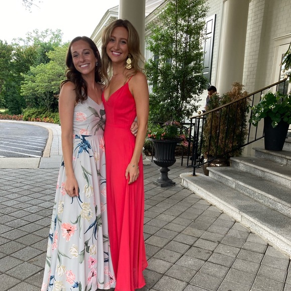 BB Dakota RSVP Strappy Maxi Dress Gown V Neck New - Picture 13 of 13